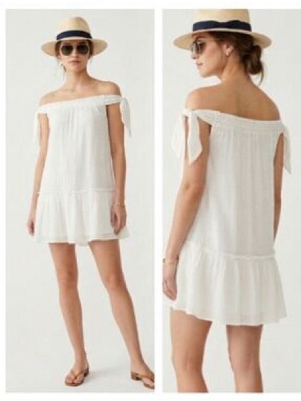 BCBGMAXAZRIA Women’s Beckie Mini Off-the-Shoulder Dress - NWT